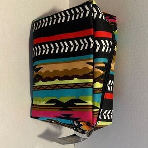 NWT N Gil Aztec Makeup Bag